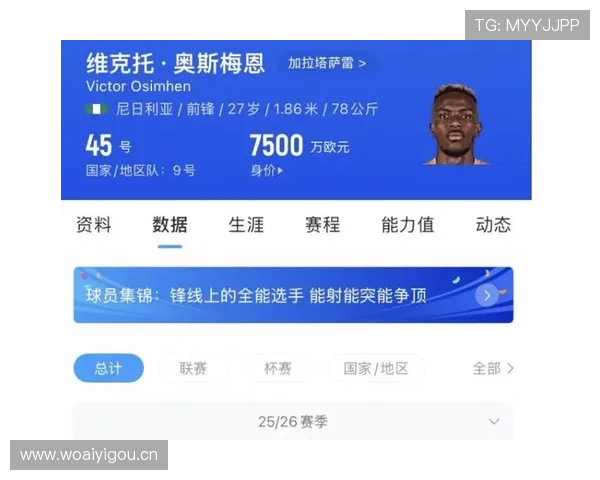 奥斯梅恩是否具备全能中锋的战术价值